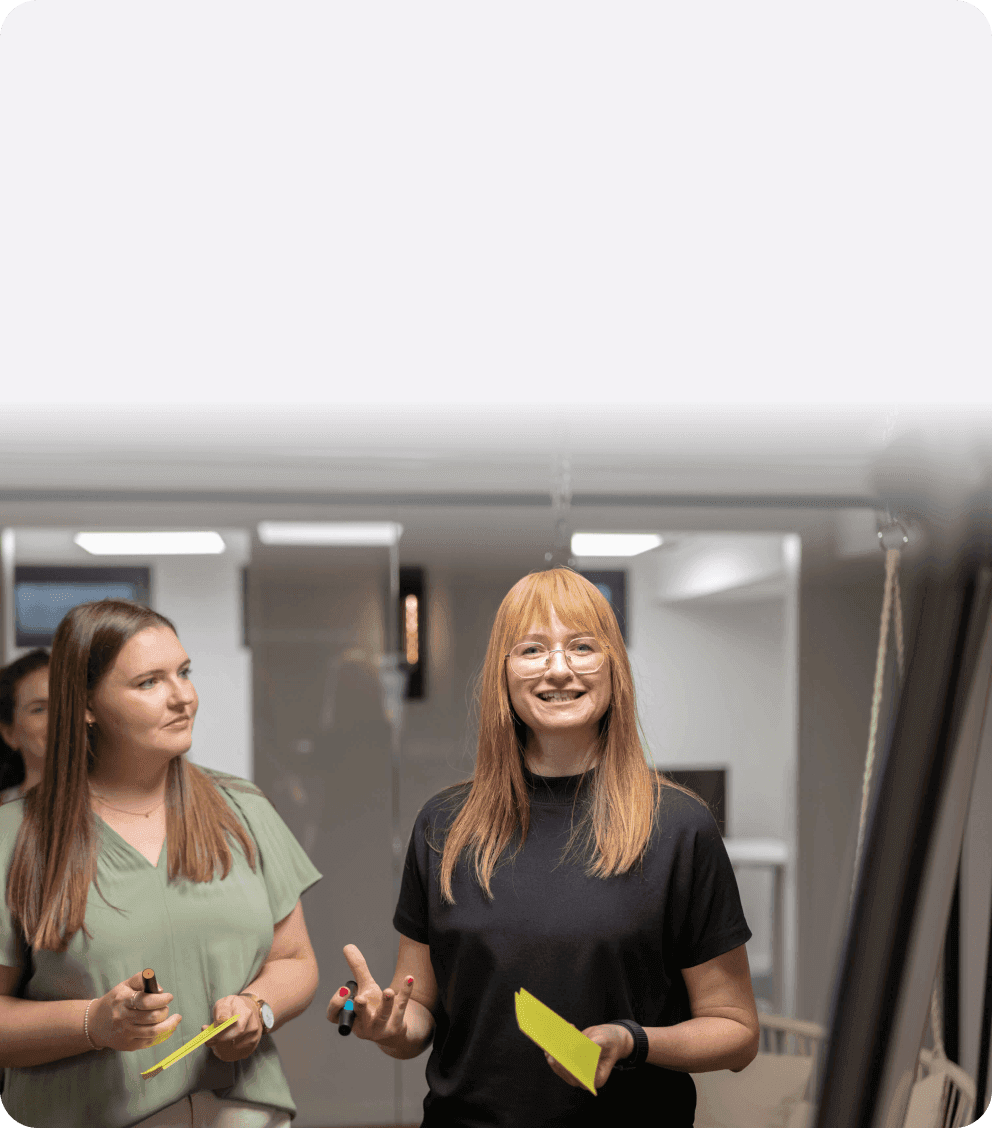 Talente arbeiten gemeinsam an Business Challenges